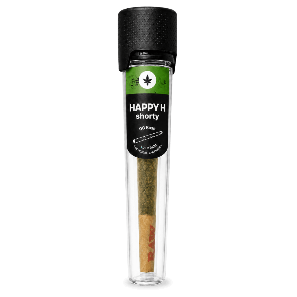 Happy H Shorty – OG Kush | CBDX Enriched Pre – Roll 1g