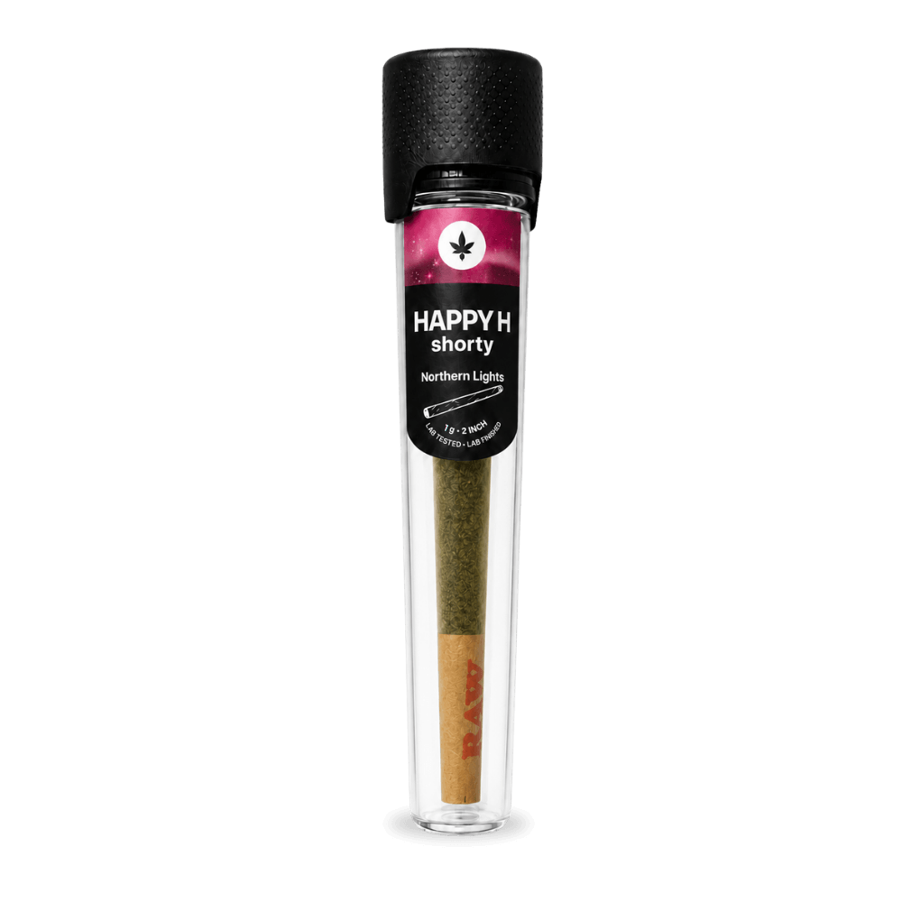 Happy H Shorty – Northern Lights | CBDX Enriched Pre – Roll 1g