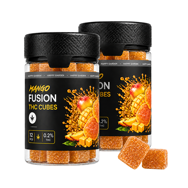 2 X Happy H Gummies – Mango (Mangó) – 10mg / db – Strong Edition, 24 db